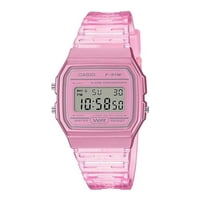 Reloj Digital Rosado Casio F-91Ws-4