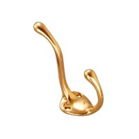 Gancho Percha Doble 100Mm Bronceado - Lioi