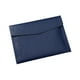 thumbnail image 1 of Carpeta De Cuero PU Organizador De Archivos Expandible Portátil Para La Enseñanza En El Hogar Familia Azul, 1 of 3