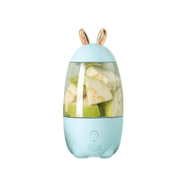 Casa Pagoda - Mini Licuadora 400Ml Mezclador Portatil Usb Recargable Azul