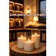 thumbnail image 5 of Velas JMTONE Recargables 200 h Vidrio Transparente con Control Remoto, 5 of 9