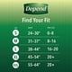 thumbnail image 2 of Ropa interior para incontinencia Depend Fit-Flex para mujer, talla XL, 26 unidades, 2 of 7