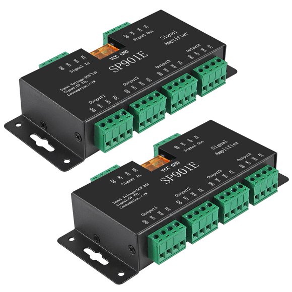 Amplificador LED ACEIRMC SP901E 2 unidades 8/4 canales