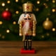 thumbnail image 5 of Set 4 Figuras Soldados Cascanueces Adorno Colgante Navideño Escarchado, 5 of 7