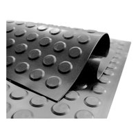 Piso Antideslizante Toperol 50X50Cm 5Mm Gris Oscuro Dvp