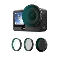 Kit De Filtros Telesin Para Dji Osmo Action 6 Con Vnd 2-32, Cpl Y Uv