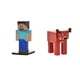 thumbnail image 2 of Set 2 Figuras 6 Cms Toppeez Minecraft - Steve, 2 of 5