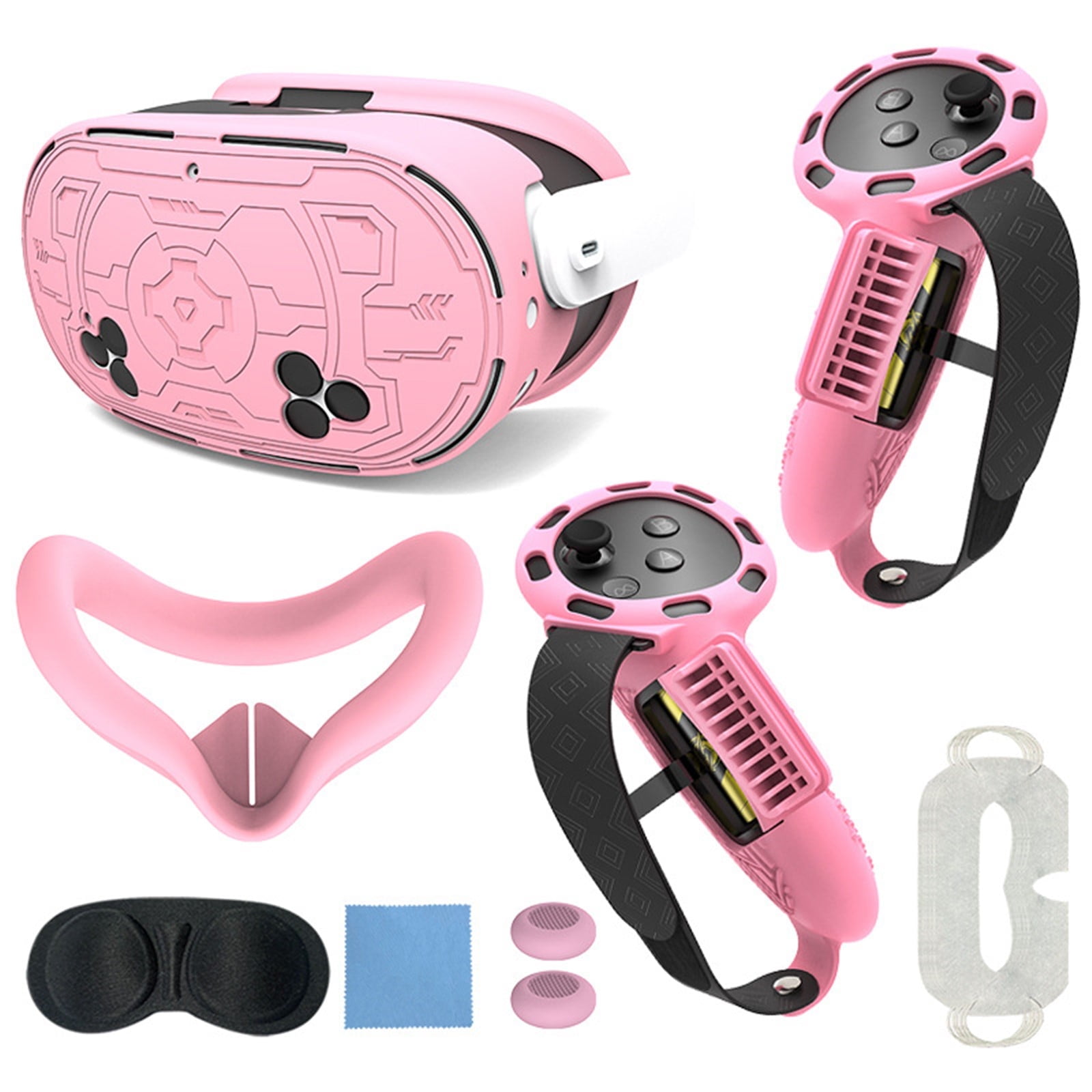 Set De Accesorios Aaronmei Para Meta Quest 3s Rosa