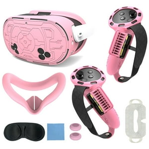 Set De Accesorios Aaronmei Para Meta Quest 3S Rosa
