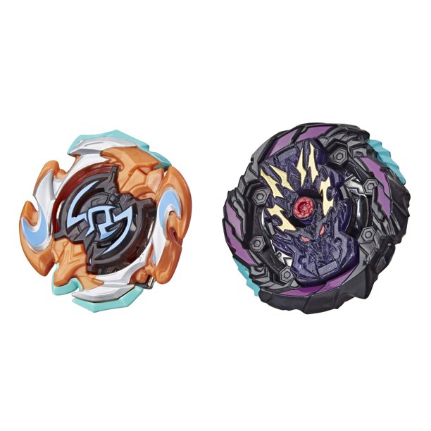 Beyblade Burst Rise Hypersphere Pack Dúo Dusk Balkesh B5 y Right Artemis A5-1 - Top de Batalla de Giro Izquierdo y Giro Derecho, para mayores de 8 años