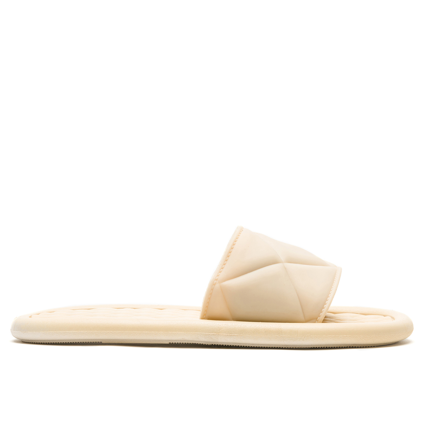 Sandalia Mujer Beige Catu Chancleta