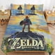 thumbnail image 1 of The Legend of Zelda Comforter Set 3 Pieces Quilt Cover Set Soft Bedding Sets for All Seasons, 1 of 5
