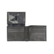thumbnail image 2 of Cartera Steve Madden de piel para hombre con capacidad extra, color marrón, 2 of 2