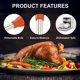 thumbnail image 2 of Jeringa para Pavo HIC Kitchen 33 cm 60 ml Acero Inoxidable, 2 of 7