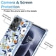 thumbnail image 2 of Funda de teléfono OEURVQO Clear Flower Soft TPU para Oneplus Nord 2T, 2 of 7