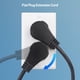 thumbnail image 3 of [Regleta de alimentación] Cable Matters, paquete de 2, 3 salidas con 3 clavijas negras de 3 m, 3 of 7