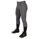 thumbnail image 1 of Pantalones de softball CHAMPRO Tournament Traditional para niñas, color grafito, 1 of 5