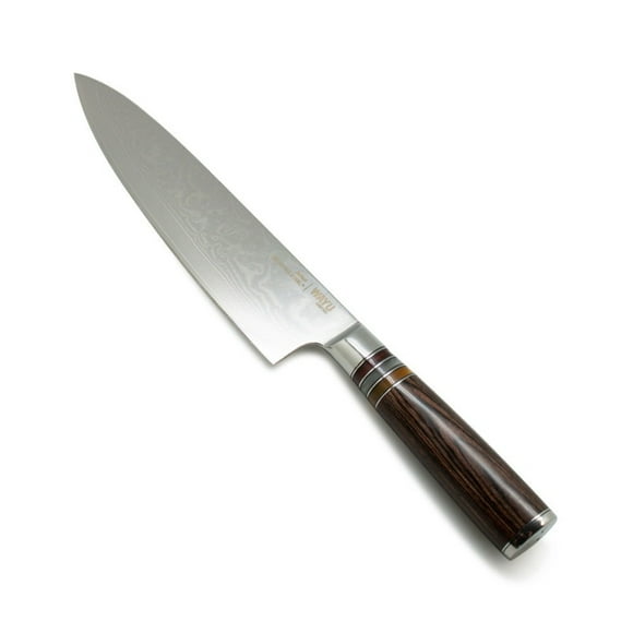 Cuchillo Damascus Brown Pakka Limited