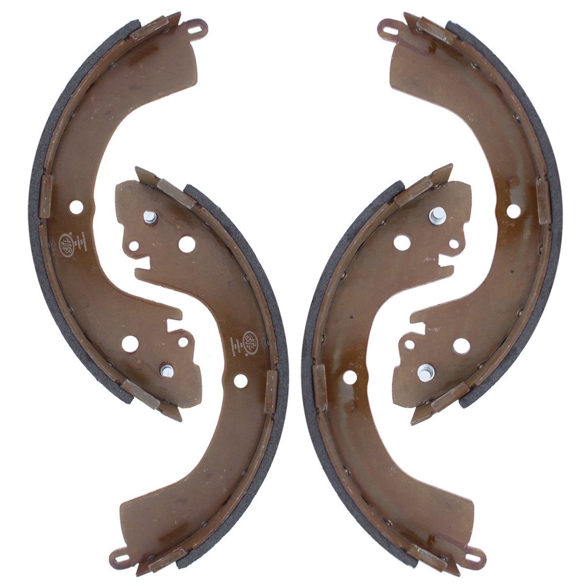 Repuestos Del Sol - Juego Patines Freno Traseros Mitsubishi L200 Katana 2.5 1999 2006