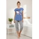 thumbnail image 1 of Pijama Mujer Hello Kitty azul S, 1 of 8
