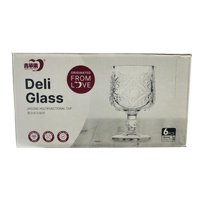 Genérico - Copas Vidrios Juego De 6 Pcs