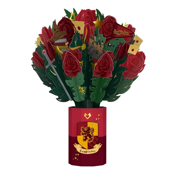 Ramo de Papel Pop‑Up Lovepop Harry Potter Gryffindor 25 cm