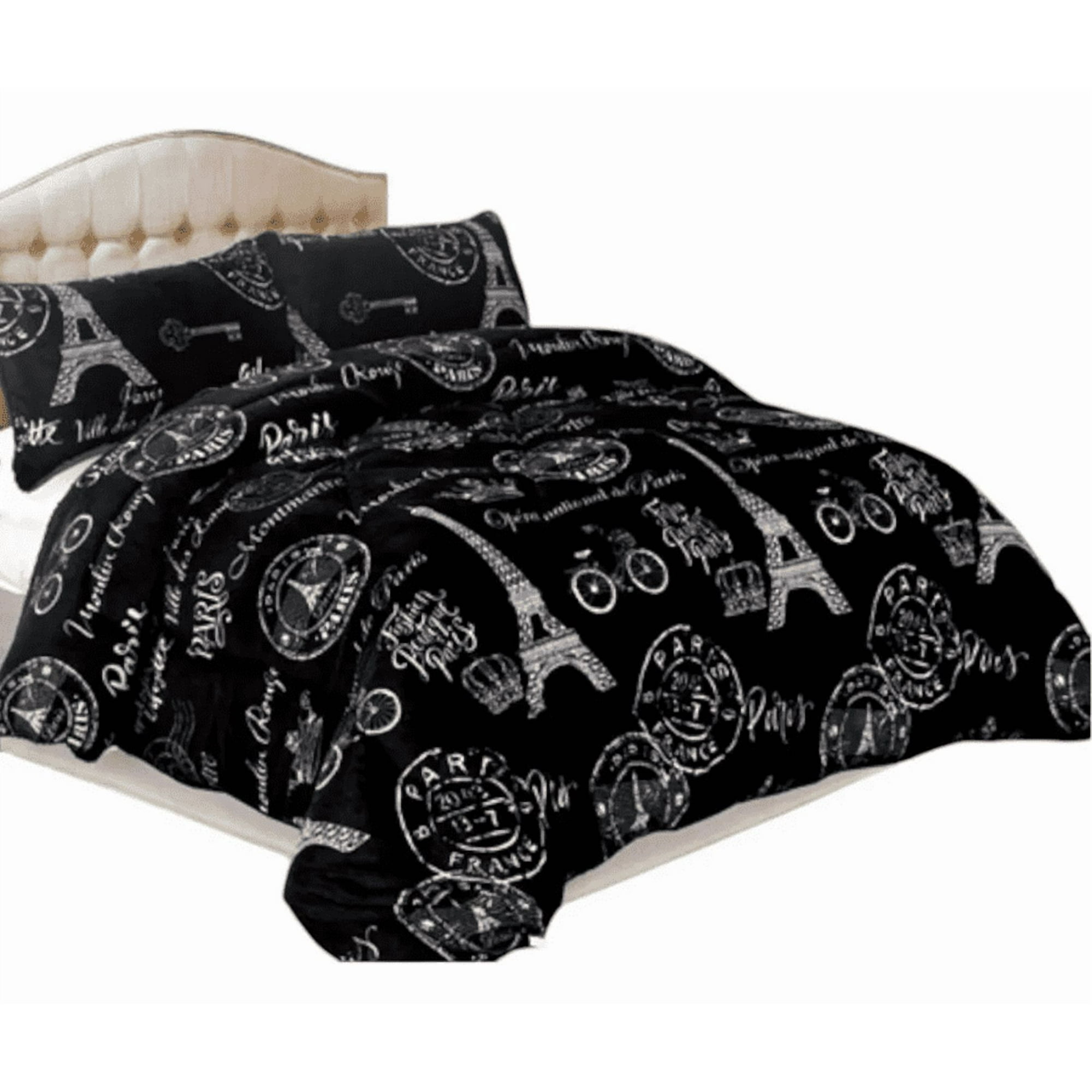 Genérico - Cobertor Plumón Plush Chiporro 2 Plazas + 2 Fundas