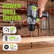 thumbnail image 2 of Taladro WORKPRO 8V 2000mAh Kit 21 piezas 0 a 800 RPM, 2 of 3
