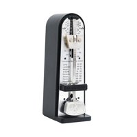 Bothyi - Metrónomo Mecánico Metrónomo Universal Para Guitarra Ukelele Instrumento Musical Negro