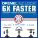 thumbnail image 4 of Kit de accesorios para herramientas rotativas Dremel EZ727-01 EZ Lock, 18 piezas, 4 of 8
