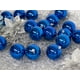 thumbnail image 3 of Pack 12 Esferas Navidad Bambalinas 6cm Adornos Para Arbolito AZUL, 3 of 4