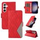 thumbnail image 4 of Funda Cartera para Samsung Galaxy S25 con Tarjetero Soporte y Correa Rojo, 4 of 6