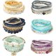 thumbnail image 1 of Pulseras bohemias LOYALLOOK, set de 6 piezas, 20 cm, 1 of 3