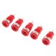 thumbnail image 5 of 5pcs 4mm Banana Plug Safety Socket Montaje En Panel Enchufe Post Enchufe 32A Rojo, 5 of 5