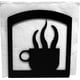thumbnail image 1 of Servilletero Village Wrought Iron Café Negro 15x15 cm, 1 of 1