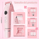 thumbnail image 3 of Depiladora De Bikini Belug Paramujer Electricadoble Cabeza 4in1 Rosa, 3 of 5