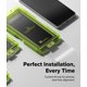 thumbnail image 3 of Protector de pantalla Ringke Easy Slide de vidrio templado, paquete de 2, 3 of 9