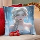 thumbnail image 4 of Elsa de Frozen Fundas de almohada de terciopelo con tema, regalos de funda de almohada, decoración para el hogar, cojín de lanzar, regalo de cumpleaños para fans y parejas.56*56cm., 4 of 6