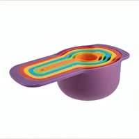Genérico - Set De Tazas Medidoras Cernidor Colador Bowl Cocina