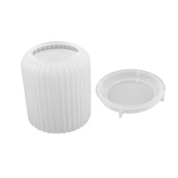 Bothyi - Molde De Resina De Tarro Para Cemento De Yeso, Resina Epoxi, Molde De Silicona, Herramienta De Fabricación Diy, Estilo B