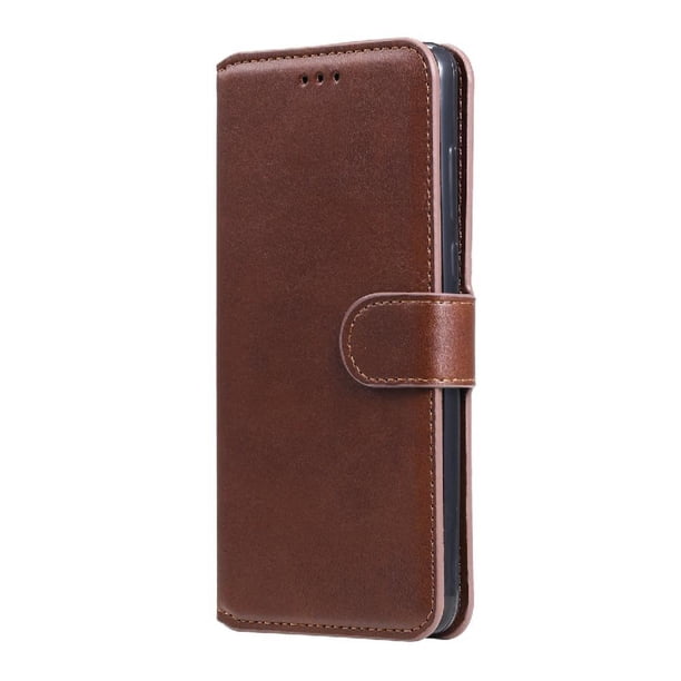 Funda Billetera para Realme C31 4G con Porta Tarjetas y Soporte Ajustable Marrón