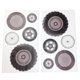 thumbnail image 1 of Calcomanías de pared One Grace Place Teyo's Tires negro, blanco y gris, 1 of 3