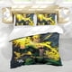 thumbnail image 5 of Ojos de Wakanda Conjunto de sábanas temático, trío de piezas, cómodo y amigable con la piel, diseño único, regalo de decoración para el hogar para familiares, amigos y fans, 90 cm * 190 cm, 5 of 6