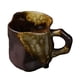 thumbnail image 3 of Taza De Café De Cerámica Rugosa Taza De Té Clásica Tradicional De 300 Ml Para Interiores Y Exteriores Marrón, 3 of 3