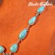 thumbnail image 5 of Conjunto de Joyas Montana West Occidental con Collar en Y y Aretes Turquesa, 5 of 7