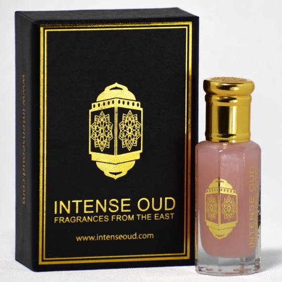 Perfume INTENSE OUD Aceite de almizcle rosa, 12 ml, unisex, con caja de regalo