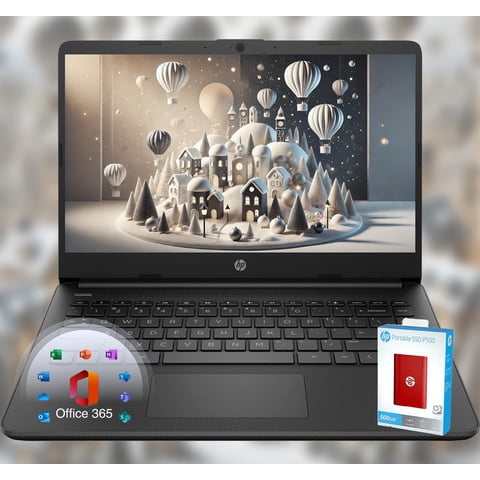 Laptop Hp 14"" Intel Celeron 4Gb Ram 1600Gb Windows 11