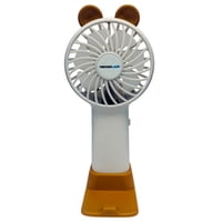 Tecnolab - Mini Ventilador De Mano Diseño Oso Recargable - Ps