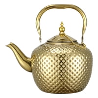 Magideal - Tetera De Acero Inoxidable, Tetera De Hojas Sueltas, Calderas De Agua, Tetera Con Infusor, Hervidor De Agua Para Gas De Inducción Para Picnic En Casa 1.5L