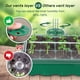 thumbnail image 3 of Bandejas Seed Starter Bonviee con cúpula de humedad ajustable, paquete de 5, 3 of 6